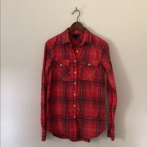 J.Crew flannel shirt 6T